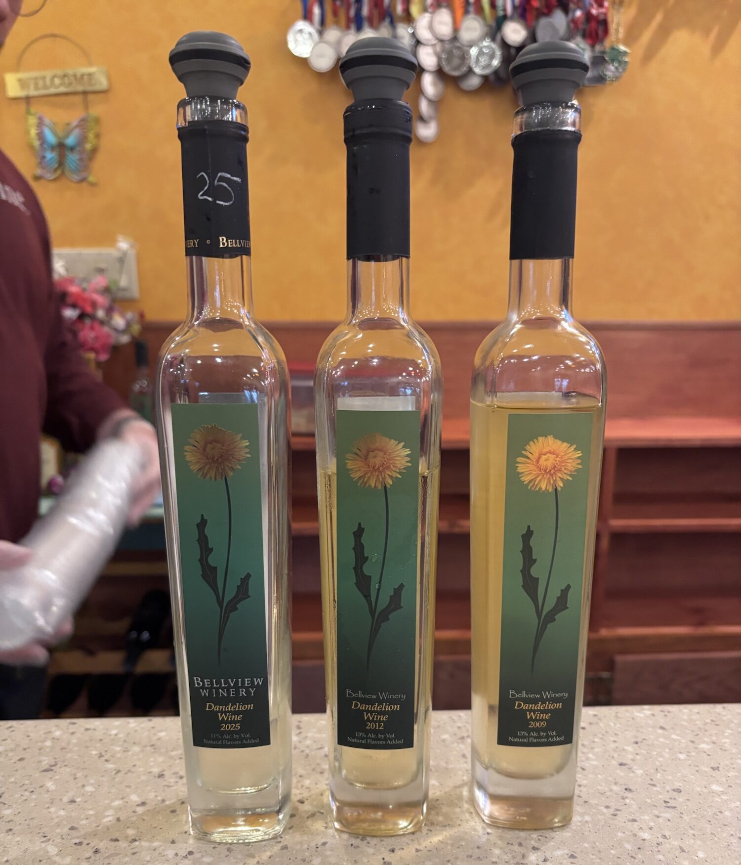 Bellview Winery Review: Tasting Dandelion Wine in New Jersey
